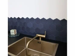 Outlet Essebagno New Oslo mezclador para fregadero abatible oro cepillado Dorado