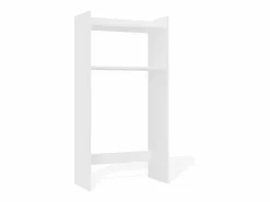 Hot TOPESHOP NINA NP - Armario de baño sobre lavadora con 2 repisas 64×124×30 cm - Blanco