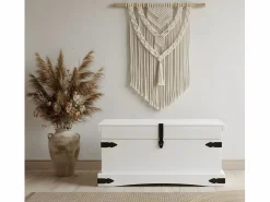 New ebuy24 Nuevo México ancho de pecho 92 cm, alto 45 cm /cera. Blanco