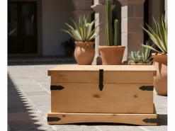 Discount Nuevo México ancho de pecho 92 cm, alto 45 cm lejía/cera. Baúl Y Arcón