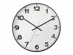 Clearance Nuevo reloj clásico redondo de metal de 40 cm Reloj De Pared