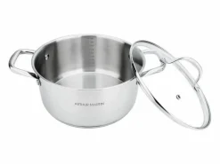 Clearance Arthur Martin Olla de 32 cm con tapa – Acero inoxidable Multicolor