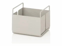 Best Organizador de metal blanco para mesa de cocina y baño Kyo Multicolor