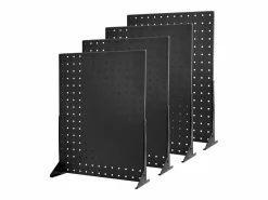 Best Organizador de Paneles Perforados SucceBuy, 44 x 33,5 cm, Lote de 4, Capacidad de Carga 5 kg, Panel Perforado Organizador de Almacenamiento de Acero Laminado Panel De Pared