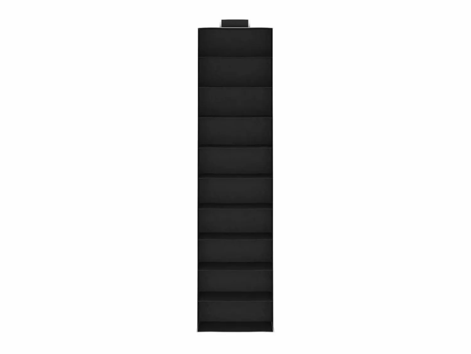 Online Organizadores de armario colgantes 2 uds con 10 estantes tela ES146323 Negro