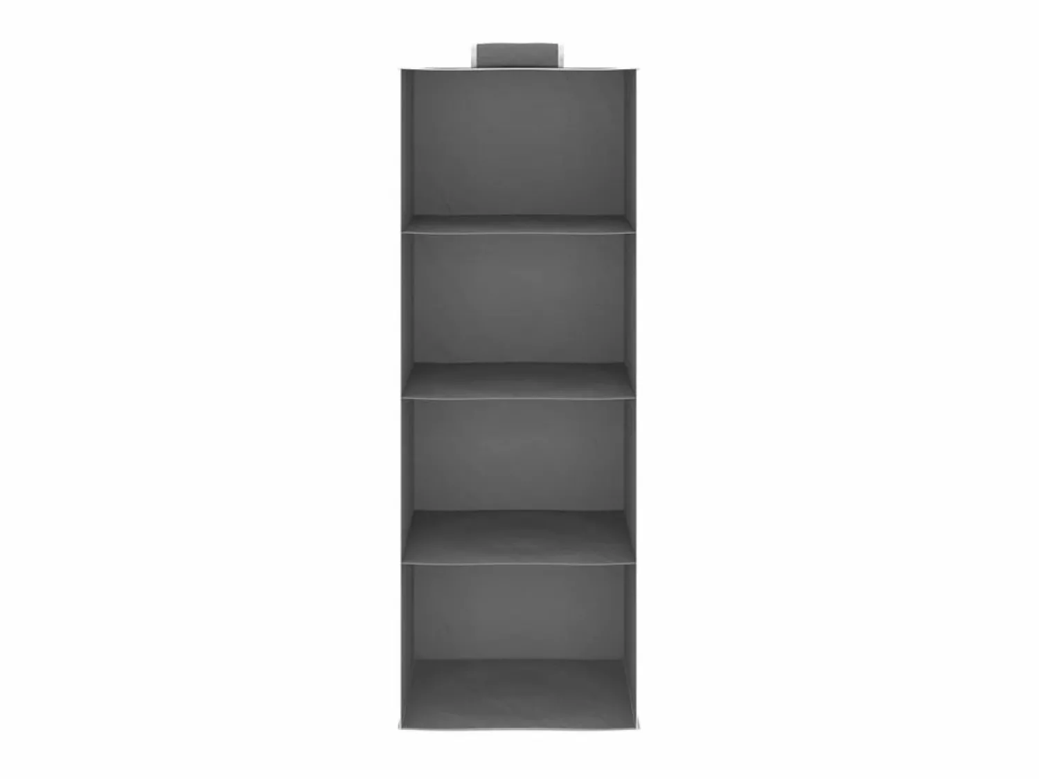 Hot Organizadores de armario colgantes 2 uds con 4 estantes tela ES663131 Gris