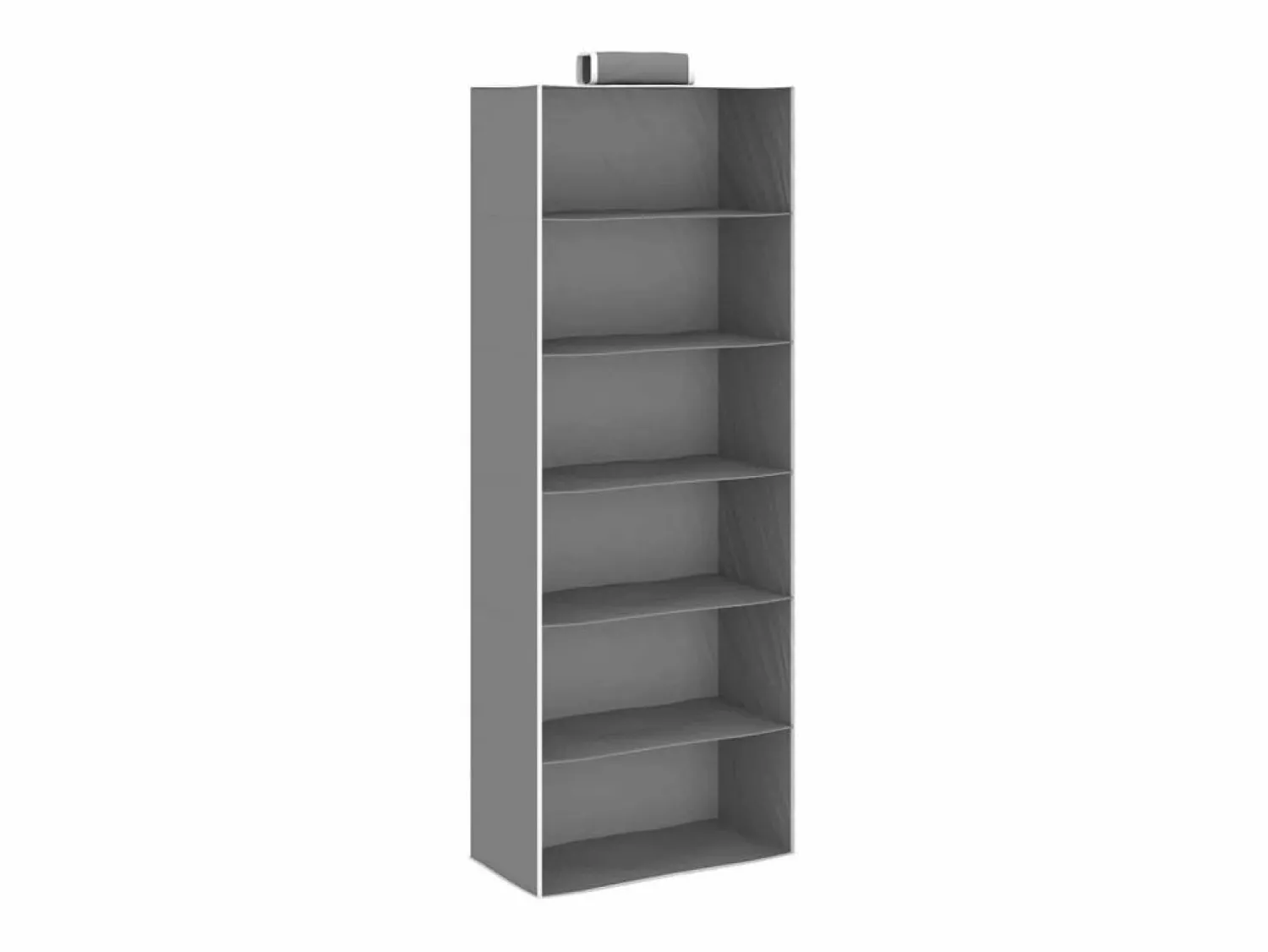 Discount Organizadores de armario colgantes 2 uds con 6 estantes tela ES773802 Gris