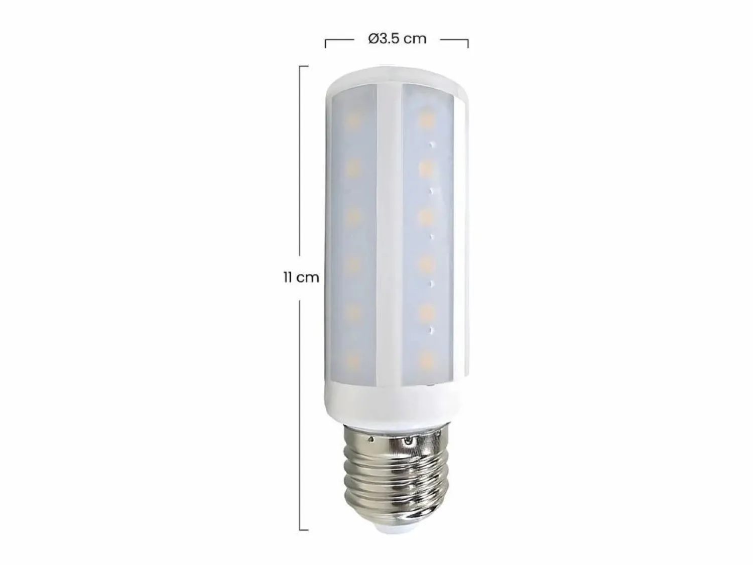 7H SEVENON ORION91 Pack x 6 unidades 9&1 Bombilla LED E27 Mazorca 9W Cálido 806lm 3000K 25000h Nine&One Premium