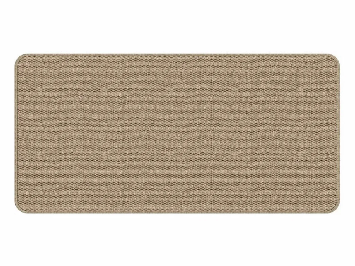 Sale Overijse Alfombra de pasillo con aspecto de sisal color arena 50x100 cm Alfombra De Pasillo