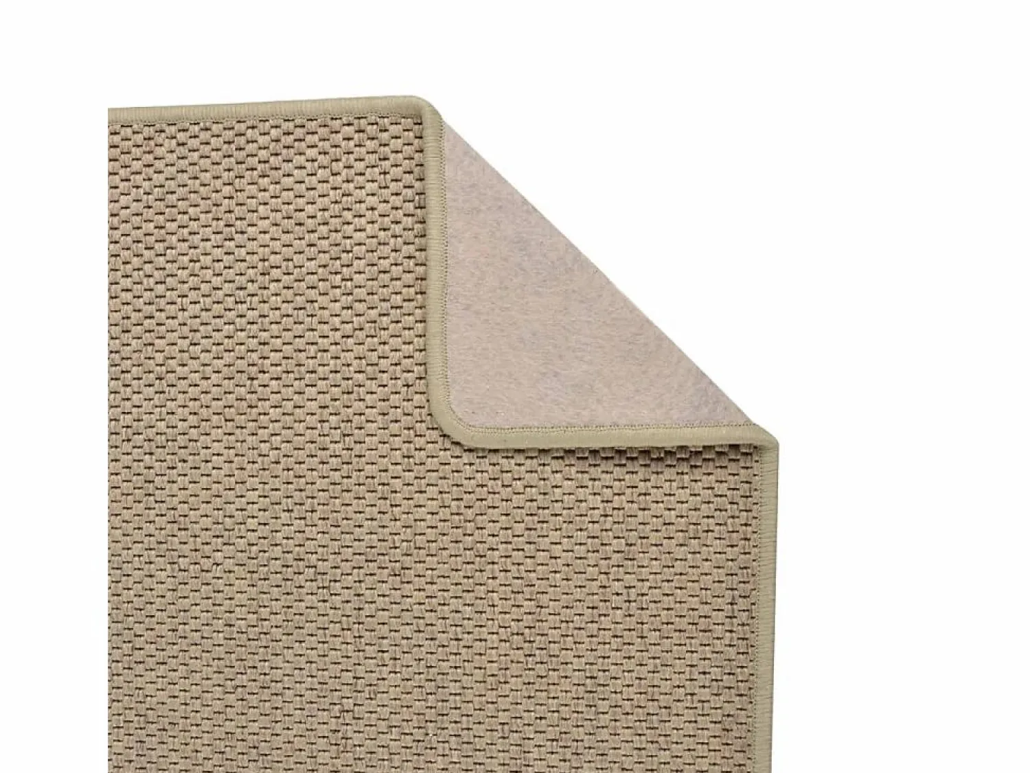 Sale Overijse Alfombra de pasillo con aspecto de sisal color arena 50x100 cm Alfombra De Pasillo