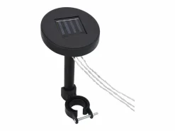 Sale vidaxl Pabellón de Jardín 4x3m Crema con Cortinas y Guirnalda Luminosa LED Blanco