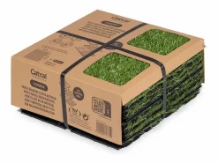Pack 9 baldosas césped artificial clickgreen 30x30 cm 30X30 CM
