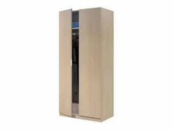 Hot Pack 4 muebles aux. dormitorio juvenil en color roble Marru00f3n
