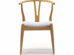 VS Venta-stock Pack 2 sillas Rustic Color Roble, Madera Maciza, 55 x 54,5 x 76 cm