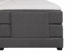 Discount Pack boxspring CASTEL de - Color Antracita Cama Continental Boxspring|Cama Articulada