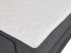 Discount Pack boxspring CASTEL de - Color Antracita Cama Continental Boxspring|Cama Articulada