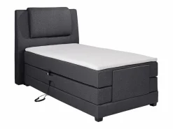 New Pack boxspring relajación CASTEL de - Tela antracita Cama Continental Boxspring|Cama Articulada