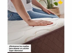 Clearance Pack Colchón + Cabecero + Canapé Abatible Descansin | 180x200 | | Maxima Comodidad | Gran Almacenaje Blanco