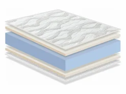 Hot Dormissimo Pack Colchón 90X200 CAMA NIÑOS h14 CM ORION CONFORT + 1 almohada junior 90x35 cm + 1 funda de colchón 90x200 cm