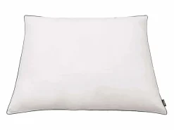 vidaxl Pack de 2 almohadas de plumón consistencia ligera blanco 80x80 cm