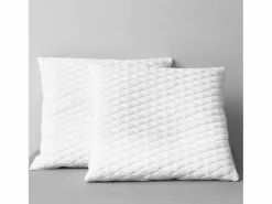 vidaxl Pack de 2 almohadas Scala espuma viscoelástica blanco 14x70x60 cm