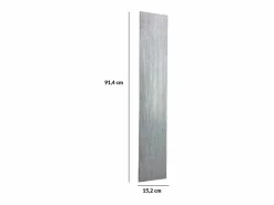 Best Pack de 24 lamas PVC autoadhesivas 3,34 m² 91,4x15,2 cm Marco Para Fotos