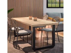 Sale ADEC Pack de 2 paneles acústicos Pet Acustic Sound roble Nordish/negro 120x60 cm Color natural oscuro