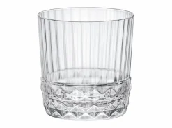 Bormioli Rocco Pack de 6 vasos America 20's Bormioli 37cl con relieve