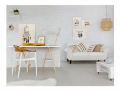 DECOWOOD Pack de cuadros con motivos Boho Blanco