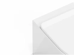Sale Pack de inodoro flotante brillante con soporte y placa de accionamiento, JAVOINE Inodoro Suspendido