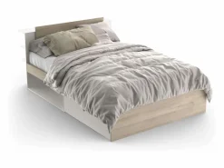 Sale Pack Dorm. Nórdico Izzy Mate/Roble Kronberg: Cama y Cómoda Blanco