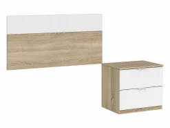 Online Pack Dormitorio Juvenil (Cabezal+Mesita+Mesa+Estantería+Armario) /Roble Dormitorio Completo