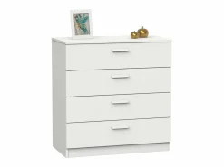 Sale Pack Dormitorio Juvenil Tibet Mate: Cama 105x190 cm + Armario + Cómoda Blanco