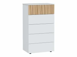 Pack Dormitorio Matrimonio Ethna Completo Moderno Roble Natur Dormitorio Completo
