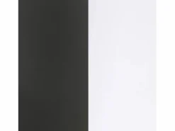 duehome Pack escritorio y estantería Cosmic Plus Blanco Artik (Blanco Mate) - Antracita Gris