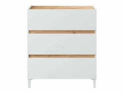 Pack muebles dorm. doble Tempus Artik y roble Nodi