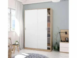 Clearance Pack Muebles Dorm. Matrimonio Luca Roble/ (cabecero + armario) Dormitorio Completo