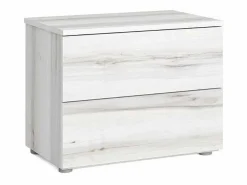 Clearance Pack Muebles Dormitorio Albo: Cabecero, 2 Mesas, Cama, Sinfonier Blanco