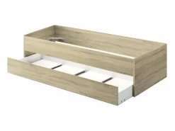 Pack Muebles Dormitorio Juvenil Tibet Roble (Cama 90x190 + Armario + Cómoda)