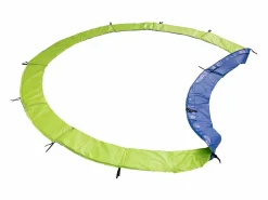 Online Pack Premium Trampolín 245cm reversible / verde CANBERRA + red, escalera, funda y kit de anclaje Cama Elástica