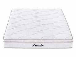 Discount Ysmée Pack somier + colchón muelles WOLKENTANZ MONGENGOLD 140x200 Negro