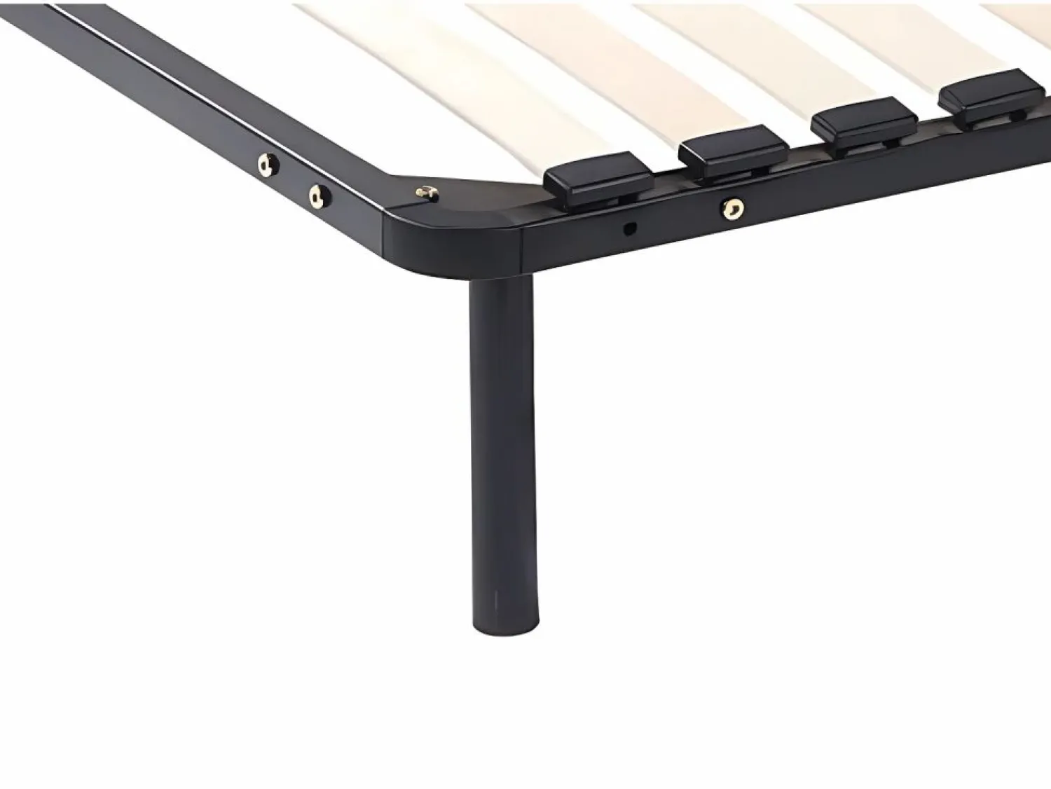Discount Ysmée Pack somier + colchón muelles WOLKENTANZ MONGENGOLD 140x200 Negro