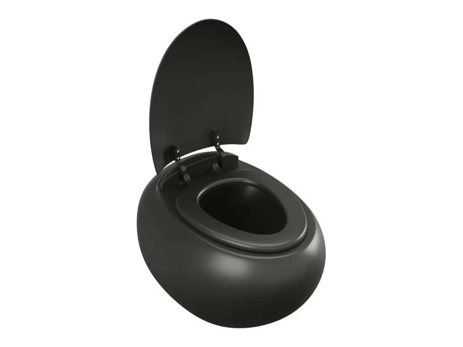 Outlet Pack WC flotante, cerámica mate con bastidor y placa de accionamiento HURO II Inodoro Suspendido