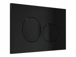 Outlet Pack WC flotante, cerámica mate con bastidor y placa de accionamiento HURO II Inodoro Suspendido