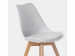 New Packs 4 sillas 48 x 82 cm Blanco