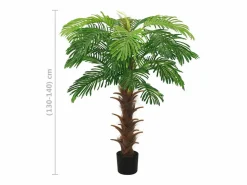 Sale Palmera Cycas Artificial con Maceta 140 cm Planta Artificial