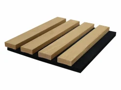 Hot Panel acústico de pared - Color madera natural clara 3,12 m² - Lote de 2 piezas - PENCIA Panel De Pared
