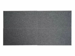 Outlet MCW Panel acústico de pared -L52 (juego de 6), Gris