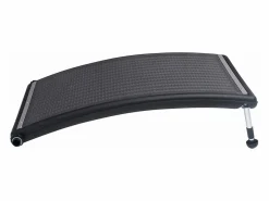 Hot Panel calefactor solar para piscina curvada 110x65 cm ES579164 Negro