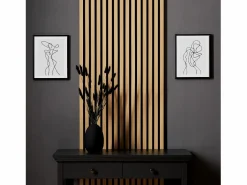 Sale Panel de pared 60x60x2.5 cm paneles acústicos de sonido natural Panel De Pared
